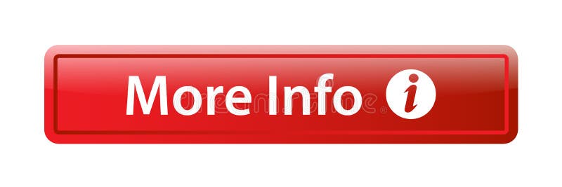Mais botão da Web do ícone da informação ilustração royalty free Mais botão da Web do ícone da informação ilustração royalty free
