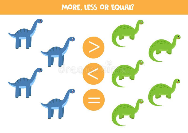 Jogo de adição com diferentes dinossauros jogo educacional de matemática  para crianças