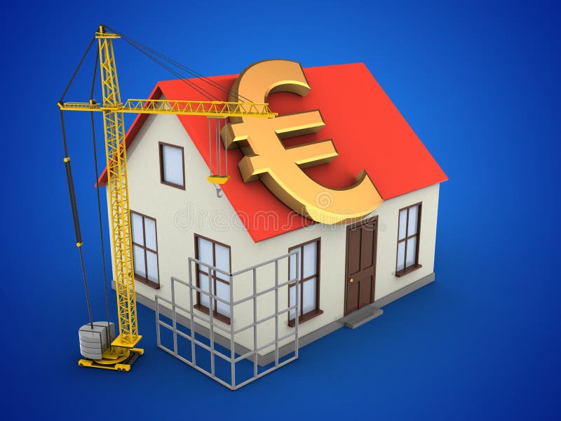 maison 3d générique illustration stock maison 3d générique illustration stock