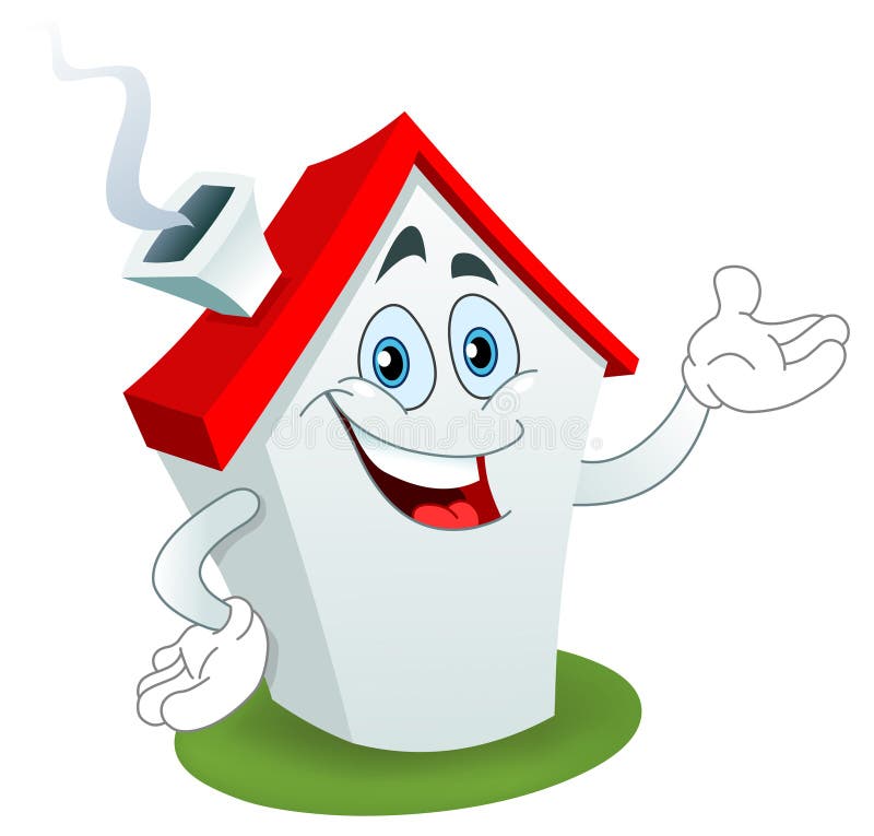 Smiley Maison De Symbole Stock Illustrations, Vecteurs, & Clipart