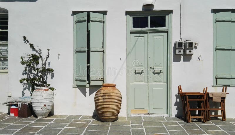 Maison grecque traditionnelle à l'île de Sifnos