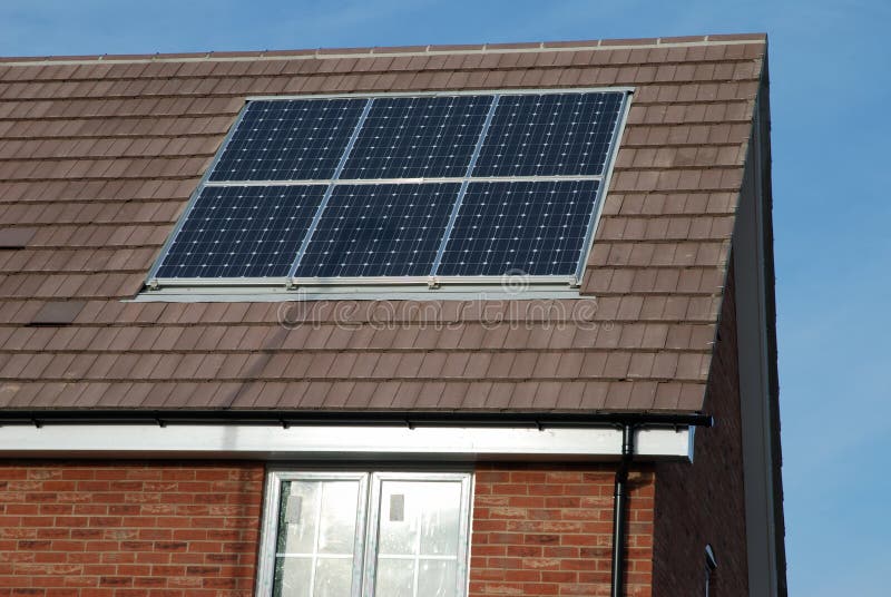 panneau solaire maison neuve