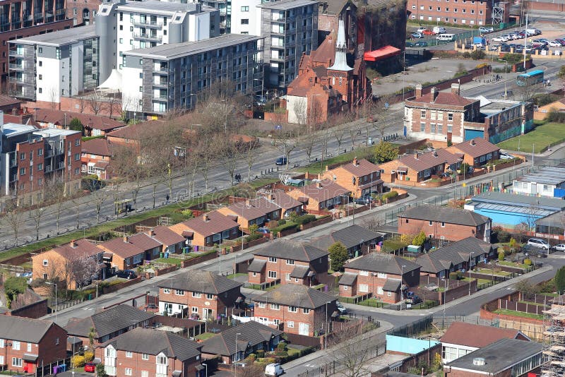 Maisons de Liverpool photographie stock libre de droits Maisons de Liverpool photographie stock libre de droits