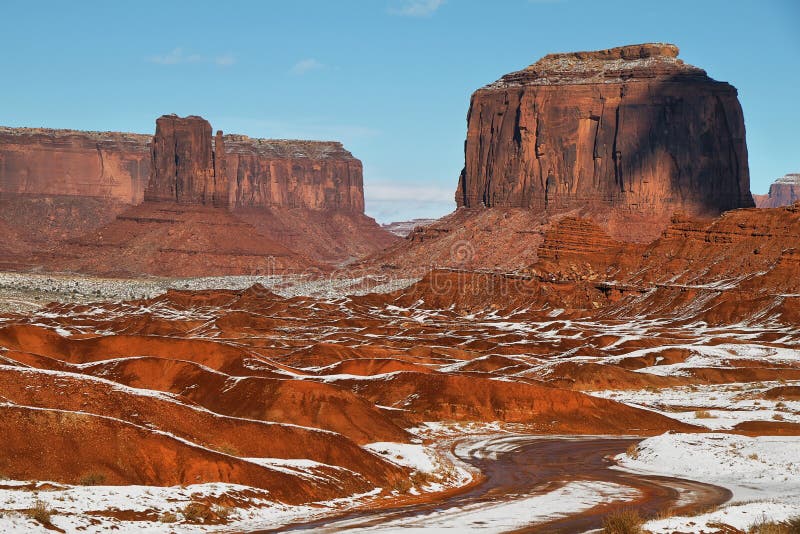 The majestic Monument Valley royalty free stock photo