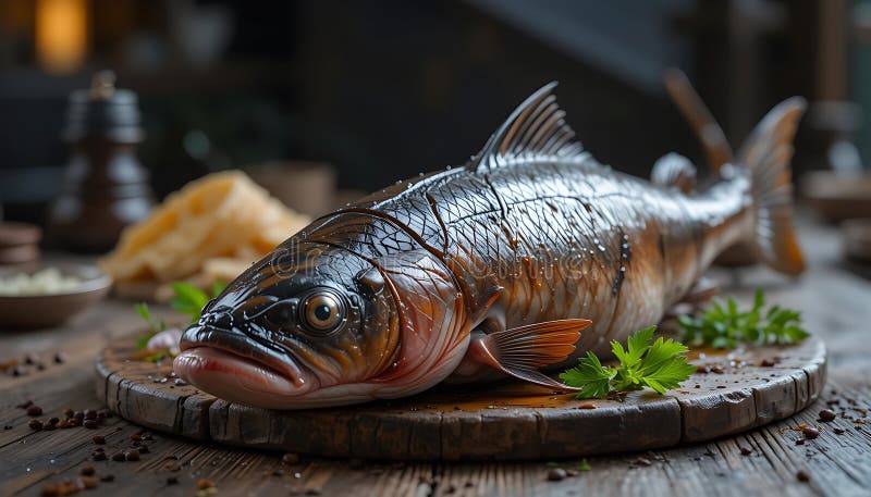 Majestic River Fish : La vida oscura de Moody libre illustration