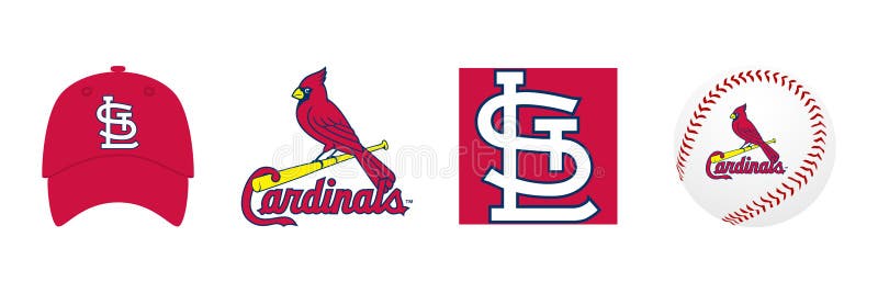 St Louis Blues hockey and St Louis Cardinals baseball logo 2023