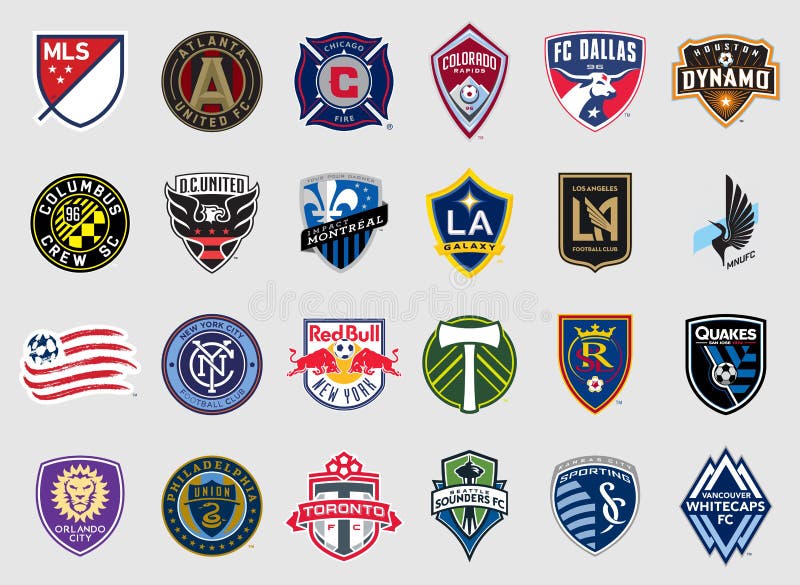 Major League Soccer teams logos