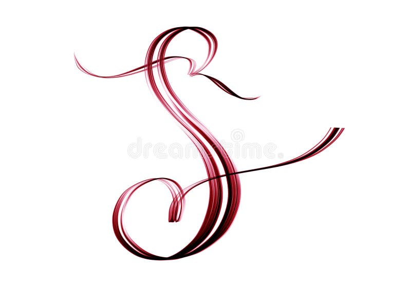Majuscule S - lettrage ouvr? par main illustration libre de droits Majuscule S - lettrage ouvr? par main illustration libre de droits