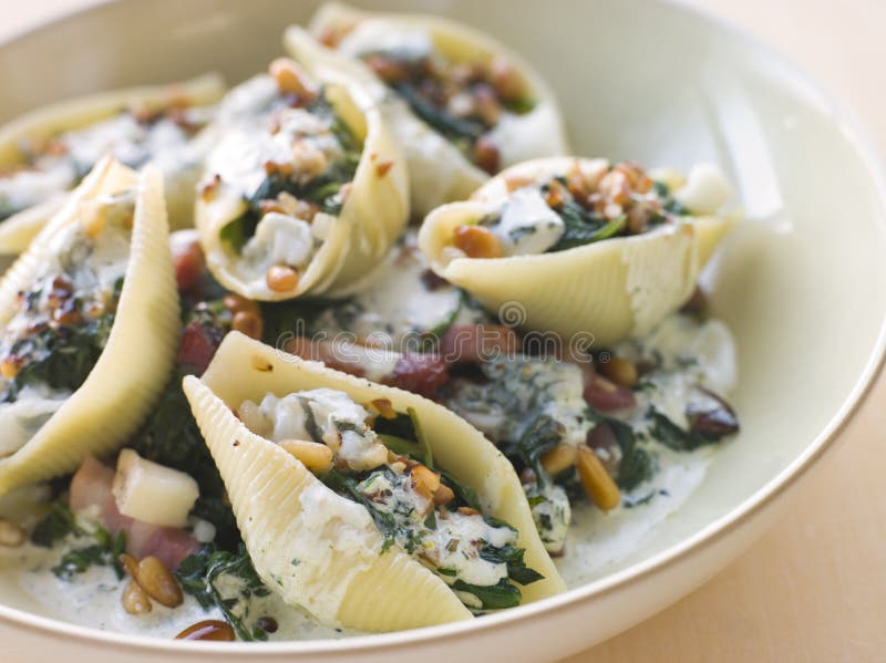 makaron conchiglioni naboje zdjęcie stock makaron conchiglioni naboje zdjęcie stock
