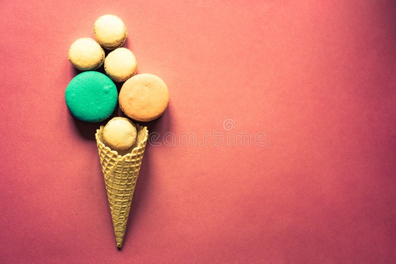Makaronowy lody fotografia stock Makaronowy lody fotografia stock
