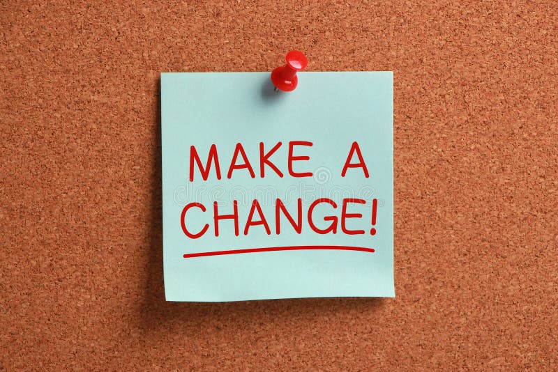 Make a Change! stock image. Image of adversity, achievement - 46039129