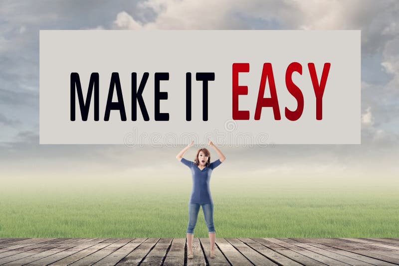 Make it easy 1. Make it easy 2. Make it тесты. Take it easy картинка с человеком. Make it easy Alliance.