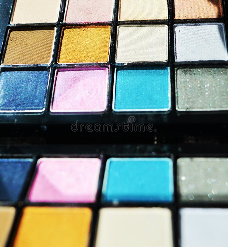  Make-up, close-up stock foto's