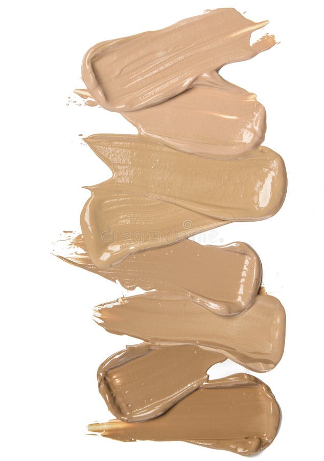  Make-upsmudges royalty-vrije stock fotografie