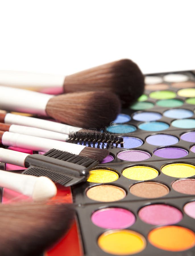 Makeup accessories stock image. Image of eyeshadow, fashion 46191747