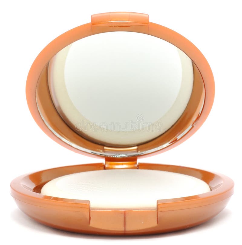 Makeup Compact Powder royalty free stock photography