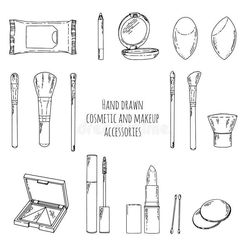 Makeup kit linear icon Thin line illustration Eyeshadows Contour symbol  Vector isolated outline drawing 4179987 Vector Art at Vecteezy