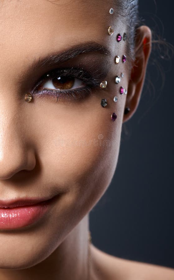 3,424 Makeup Rhinestones Stock Photos - Free & Royalty-Free Stock Photos  from Dreamstime