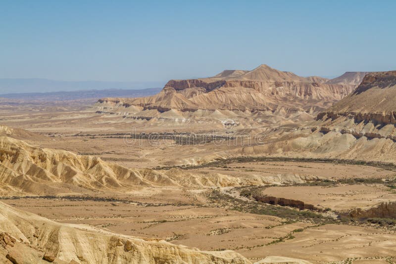The Makhtesh Ramon in Negev desert, Israel