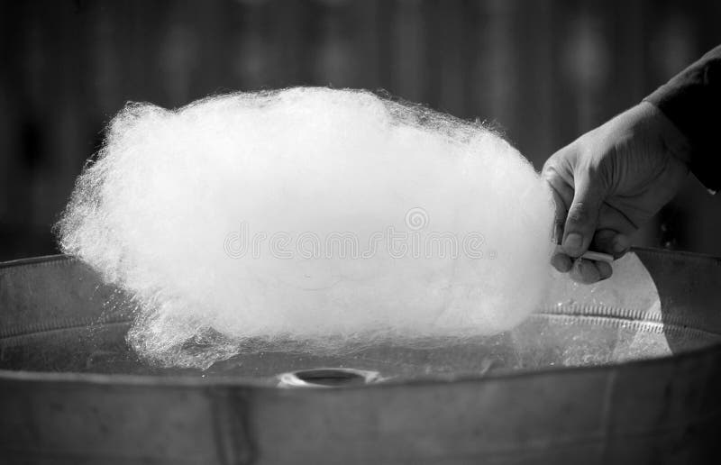 Making Cotton Candy stock photo. Image of holding, snack 33325828