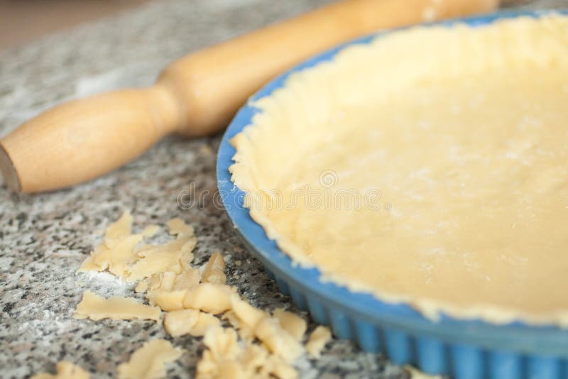 Making dough for a tart stock image. Image of homemade 73072087