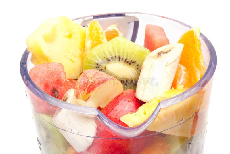 Making fruit juice stock image. Image of exotic, mixer 18456419