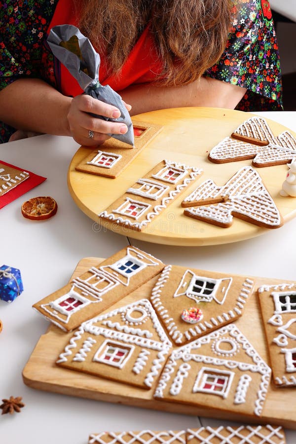 Making of gingerbread house