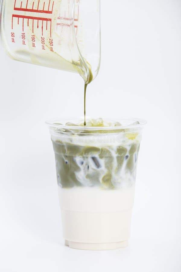 Ice Tea Takeaway Cup On White Stock Photo 757161916