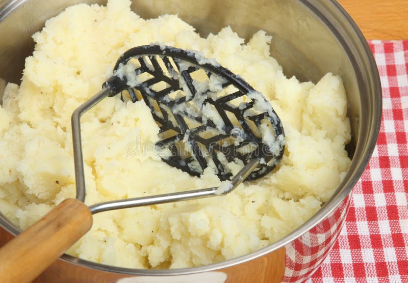 Making Mashed Potatoes