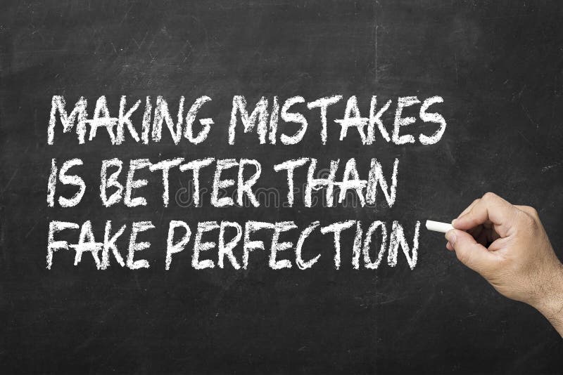 Make mistake good
