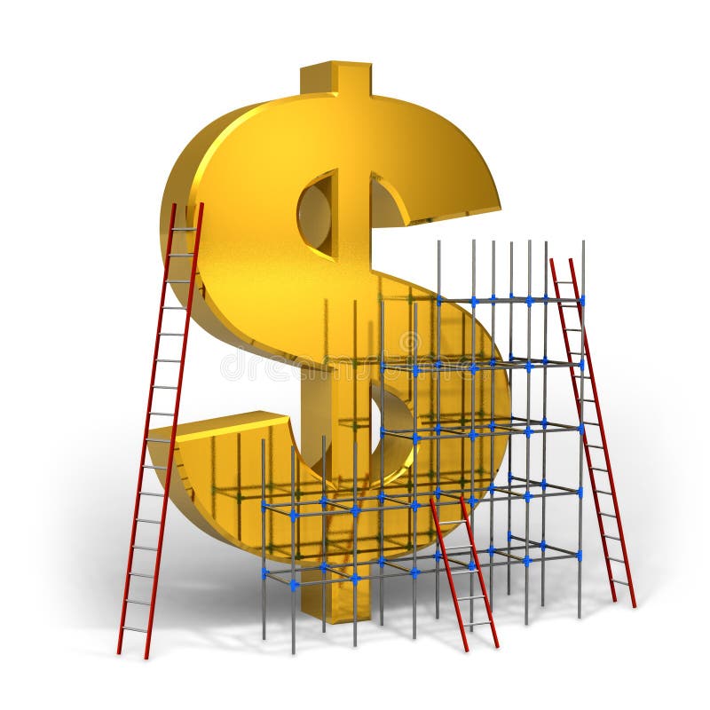 Making money concept vector illustration Making money concept vector illustration
