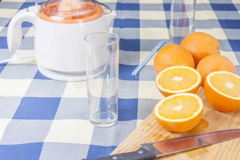 Making orange juices stock image. Image of citrus, juice 48337957