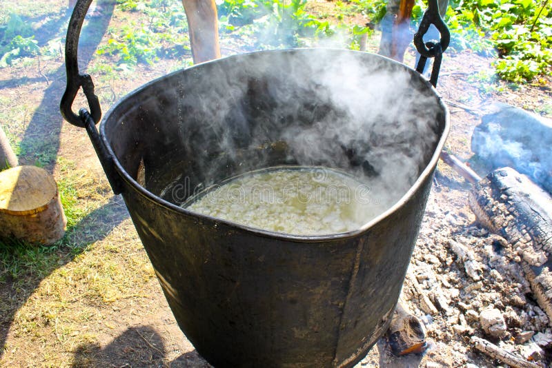 Making organic cheese in a mountain farm. Mountain milk stock images, royalty-free photos and pictures