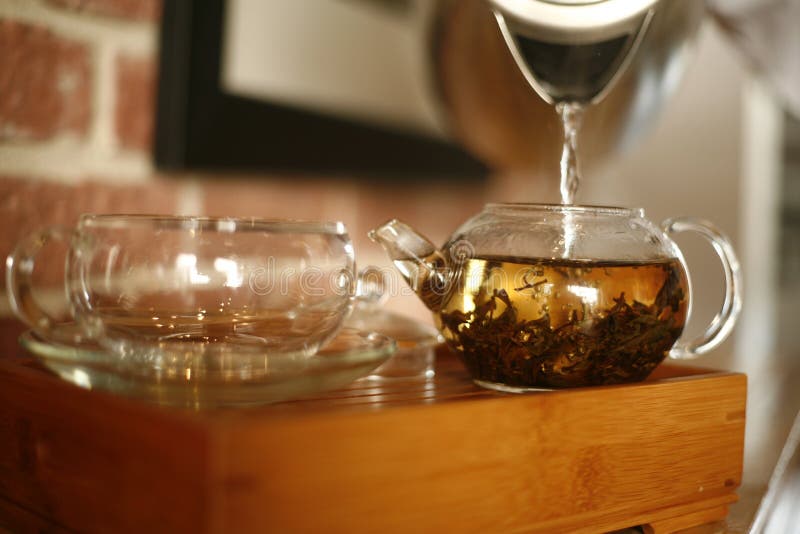 Making tea stock photo. Image of empty, transparent, steep 24890930