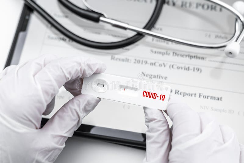 Making test in laboratory and getting the result for Corona virus. Corona virus outbreaking. stock images Making test in laboratory and getting the result for Corona virus. Corona virus outbreaking. stock images