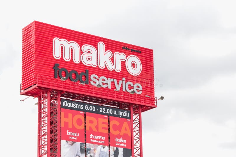 Makro matservice på Korat, Thailand royaltyfria foton Makro matservice på Korat, Thailand royaltyfria foton
