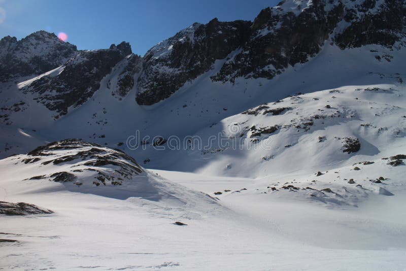 Mala Studena dolina valley, High Tatras