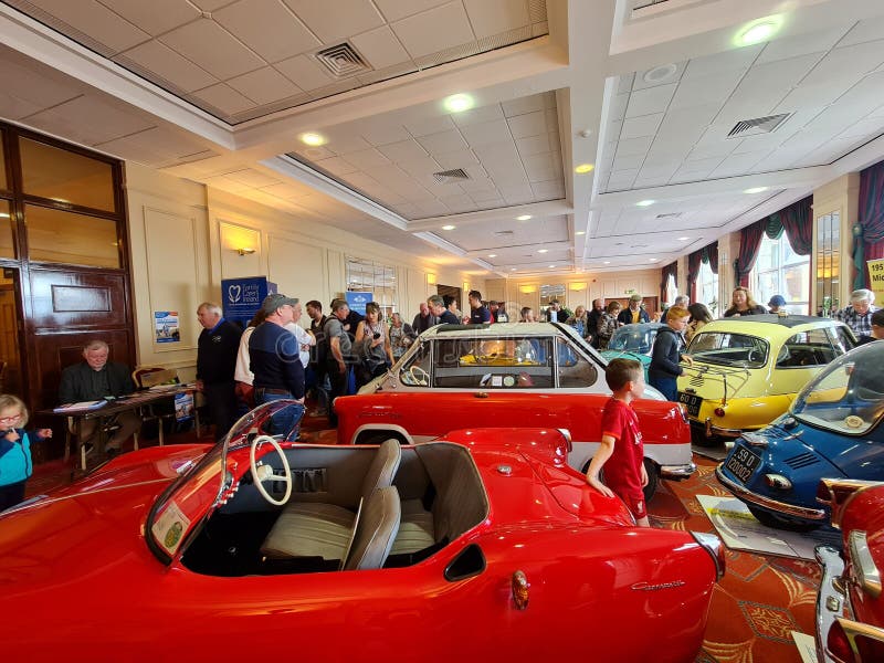 Malahide Classic & Vintage Car Show 2022, Dublin, Ireland Editorial