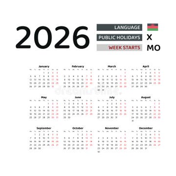 Malawi Calendar Stock Illustrations – 22 Malawi Calendar Stock