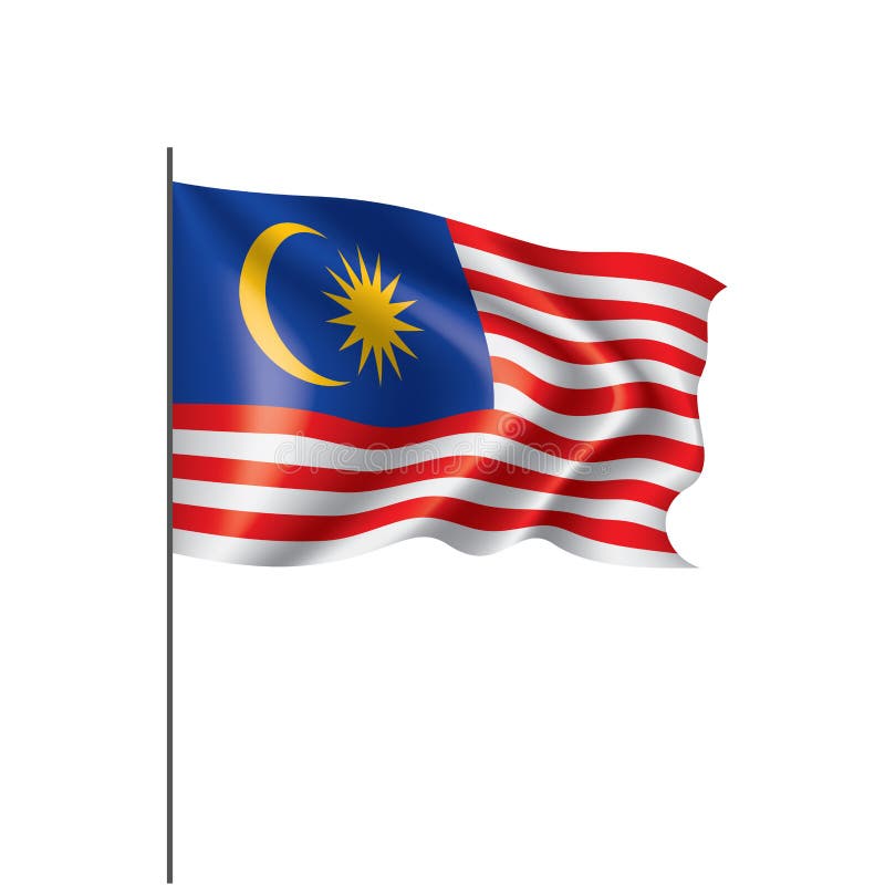 Malaysia Flag, Vector Illustration Stock Vector  Illustration of