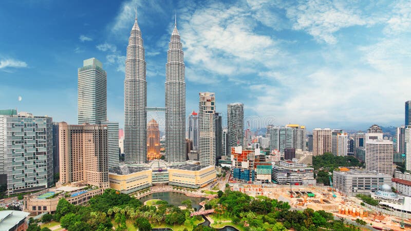 Malaysia, Kuala Lumpur-Skyline