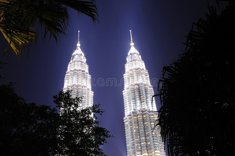 Malaysia; Kuala Lumpur; Twin Tower von Petronas stockbild Malaysia; Kuala Lumpur; Twin Tower von Petronas stockbild
