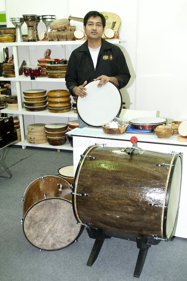 Malay Traditional Music Instrument Stock Photo - Image of ...