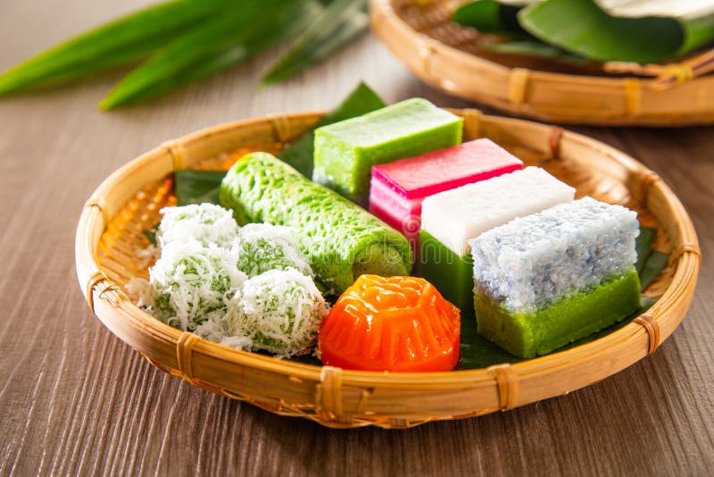 Malaysia popular assorted sweet dessert or simply known as kueh or kuih