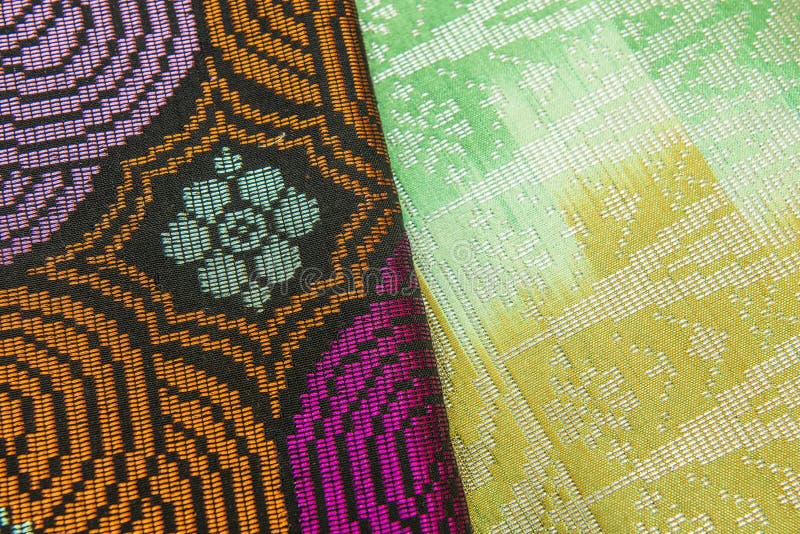  Malaysia  Songket  stock photo Image of colorful green 