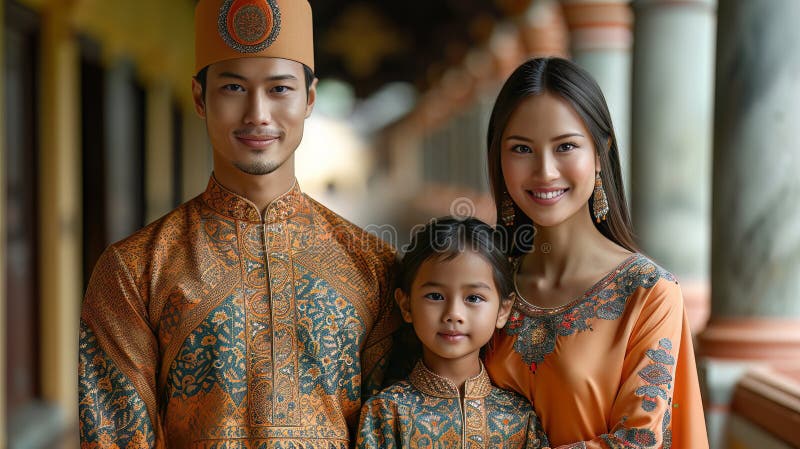 A Malaysian Baju Kurung with Its Modest yet Intricate Designs Embodying