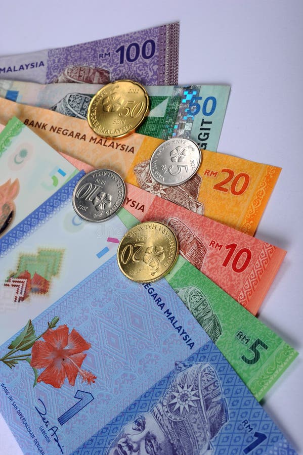 Usd To Malaysia Currency  Malaysia Currency Of Malaysian Ringgit Stock