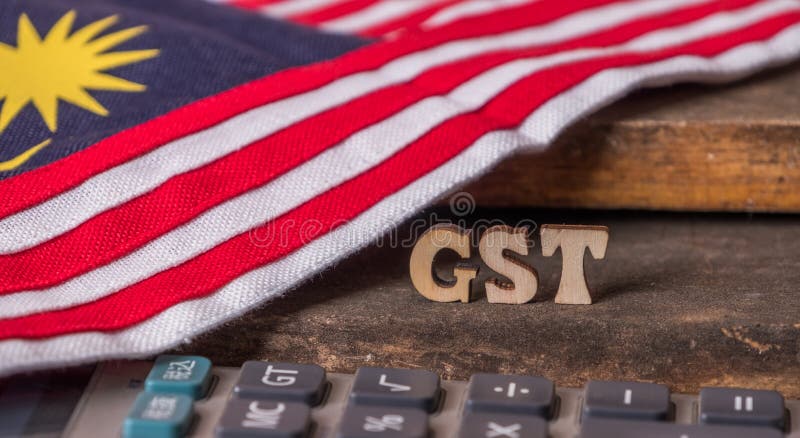 Malaysian GST Tax Concept stock photo. Image of data ...