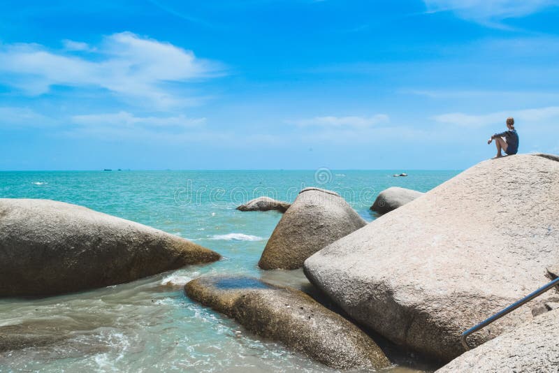 Malaysischer Strand stockbild Malaysischer Strand stockbild