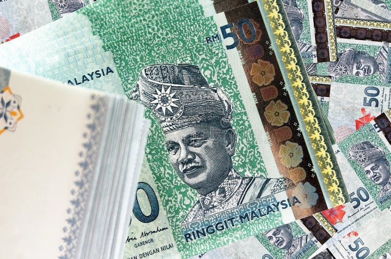 Malaysisk sedel rm 50 ringgit